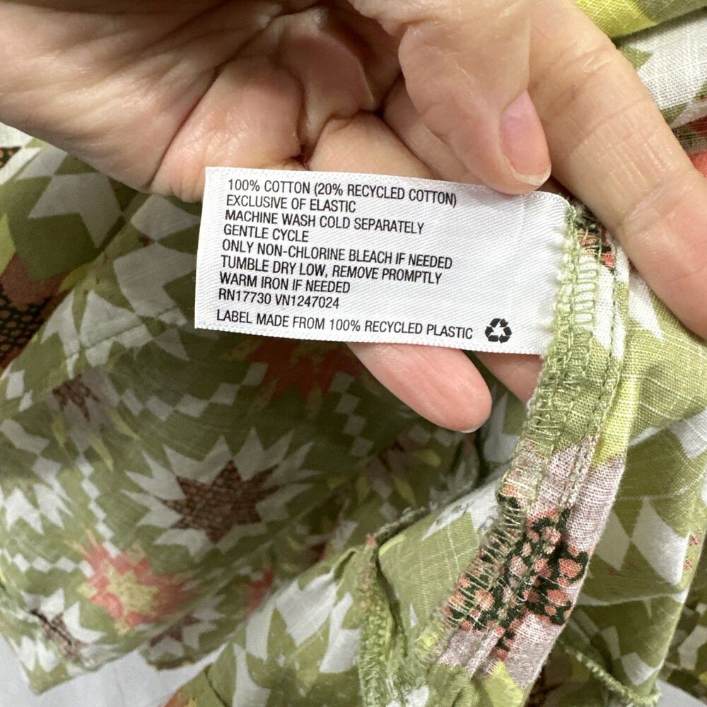 Universal Thread Green Patchwork Boho Grannycore … - image 9